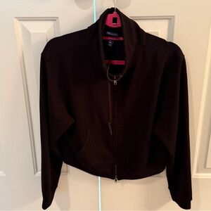 Elegant Black Exercise / Leisure Jacket for Women size M